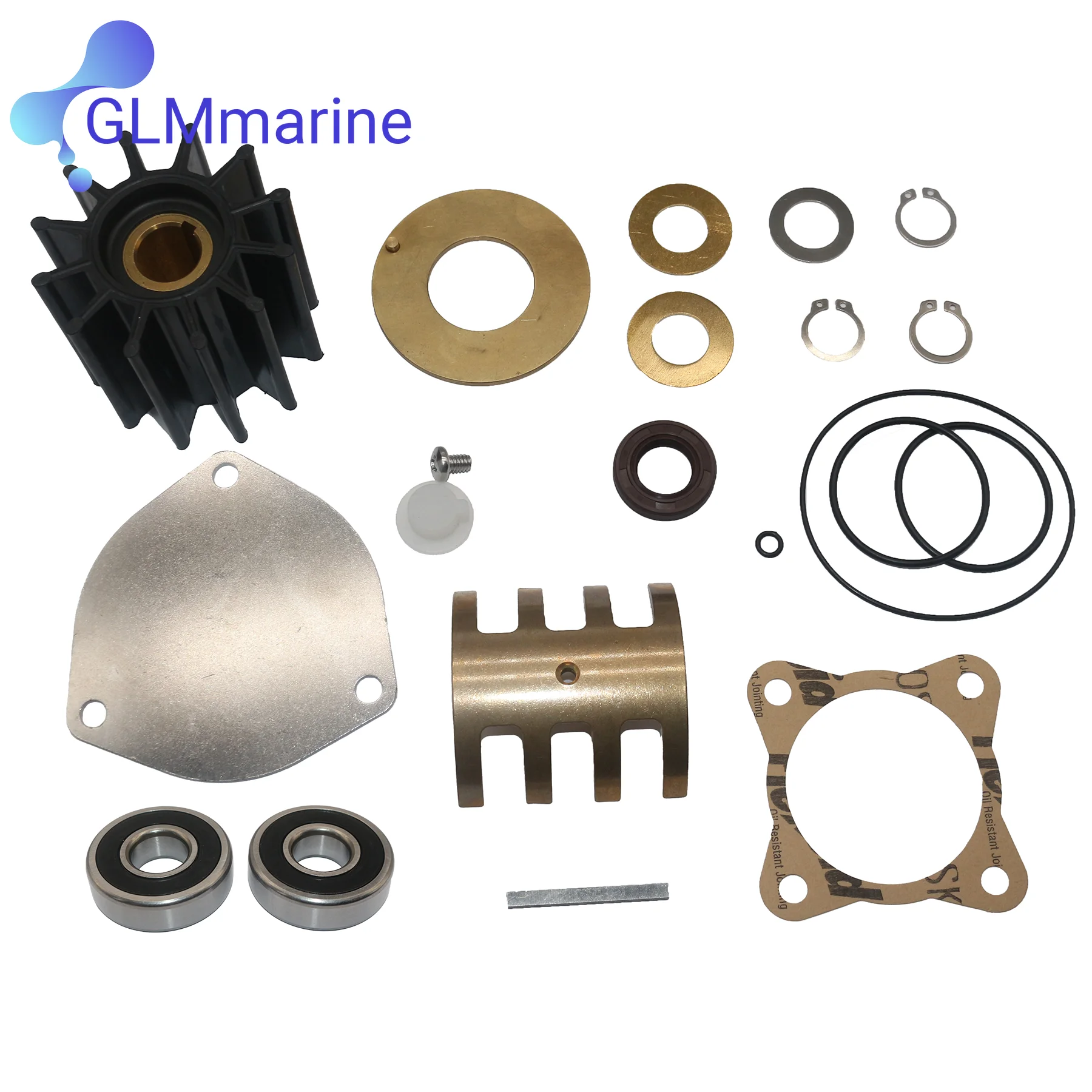 

Water Pump Major Repair kit Sherwood 23974 Impeller 17000K SHW P1716B P1711 P1712 P173 P1719 P1719F P1722B P1727FB P1730F P1731F