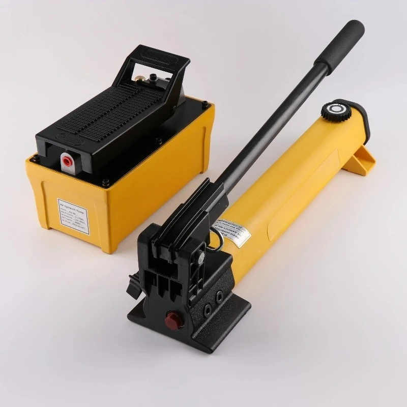 

Enerpac 30ton 10000psi mini port le hydraulic foot pump pedal air drive control operate with cylinder jack for car t le lift