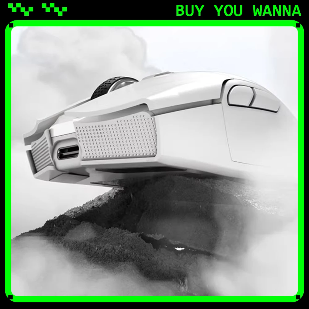 Darmoshark N3 Gaming Mouse 26000DPI 3395 Flagship Optical Sensor Wireless Mouse Three Mode Link For CSGO PC Accessories Gifts