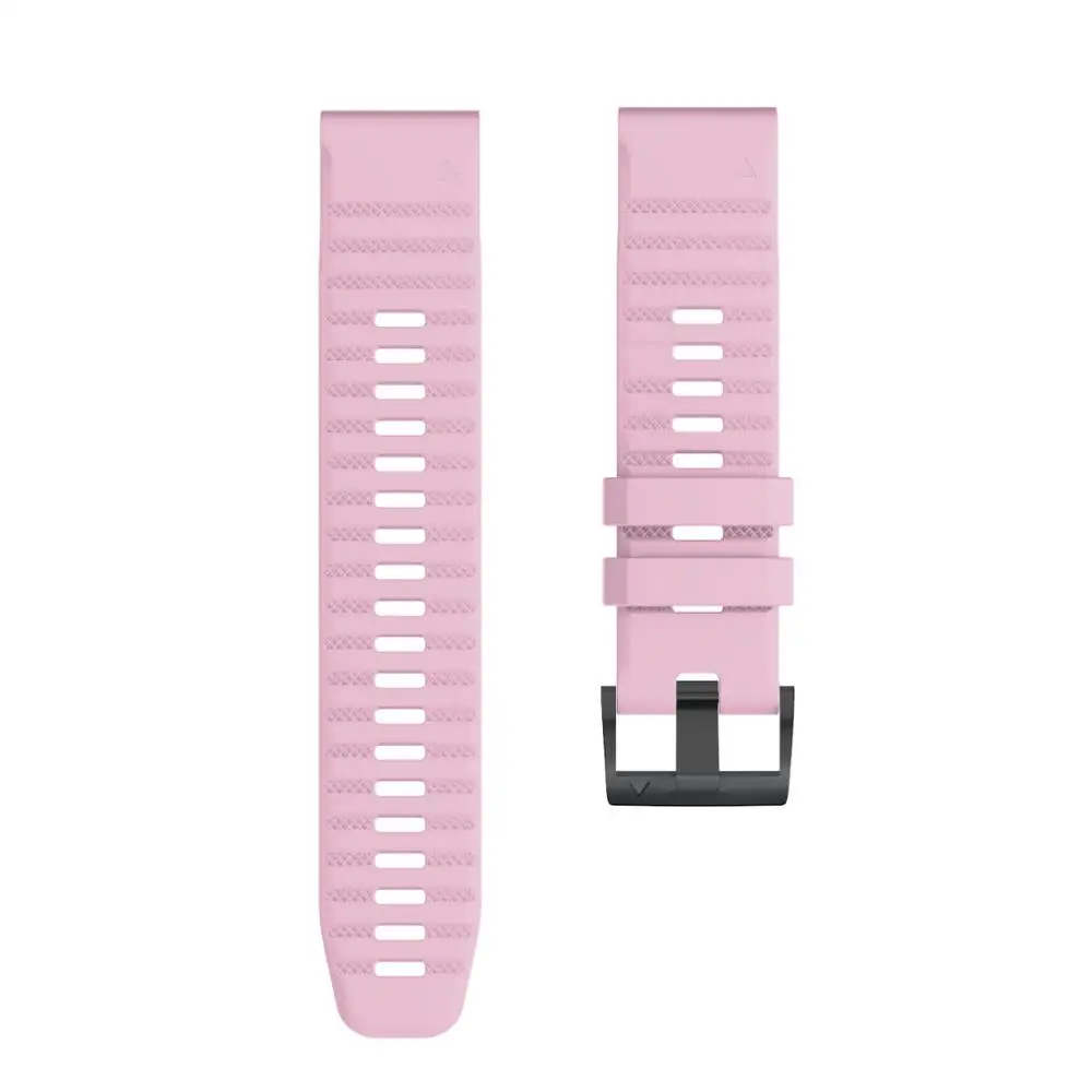 22 26 MM Silicone QuickFit Watchband For Garmin Fenix 7X/7/7S/6X/6/6S Pro/5/5X/5S Epix 2/Instinct Straps Replacement Bracelet