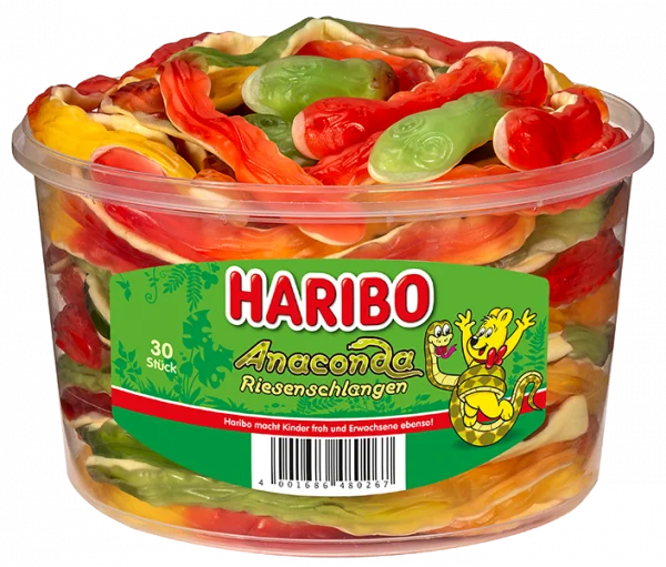 Żelki owocowe Anaconda 1,2kg - Haribo