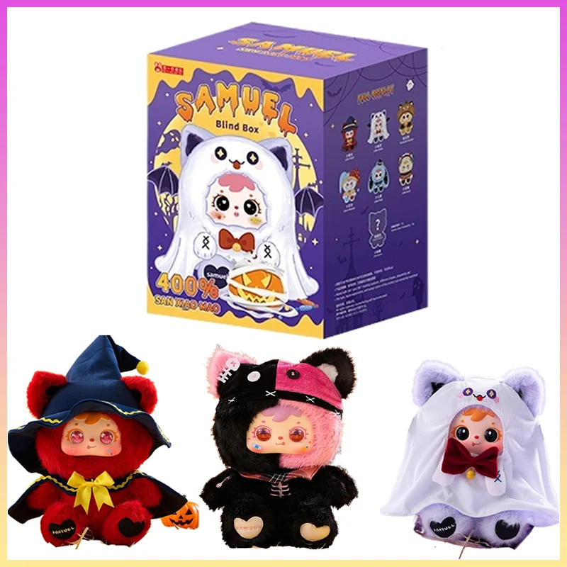 

Аутентичная игрушка Samuel Blind Box, серия «Дневник проблемника», виниловый плюш, 400% корпус, модная большая фигурка куклы, подарки на Хэллоуин