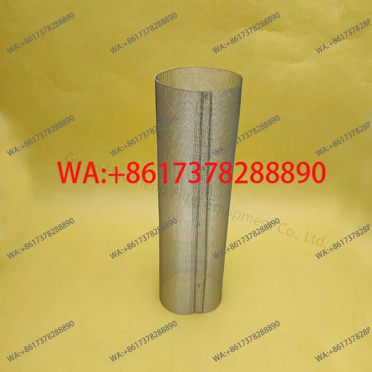 High Quality Stainless Steel Perforated Metal Mesh Cylindrical Filter Tube Industrial Wire Mesh Filter Pipe