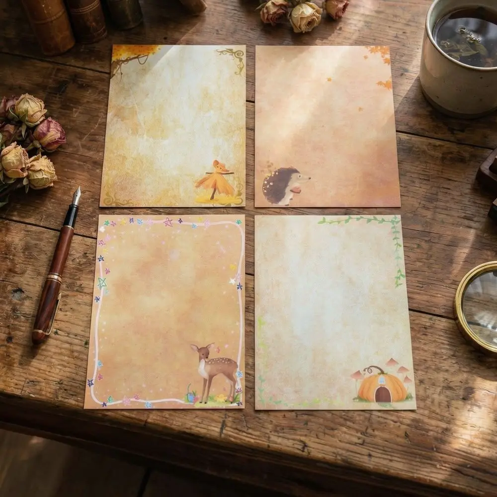 Vintage Letter Paper Set A4 Stationery Sheets For Romantic Handwritten Letters Scrapbook Decoration Journaling Art Supplies Kit