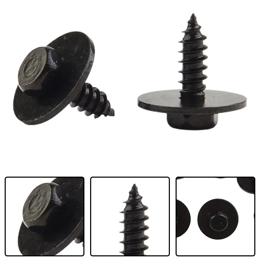 

50pcs Screw Bolt Retainer Liner Under Cover Screw For 07147129160 Auto Acesssories Tools