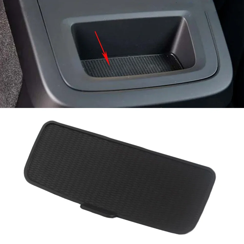 

For Volvo XC60 XC90 V90 S60L S90L Rear Armrest Storage Tray Water Cup Rubber Bottom Pad Anti Slip Trim Mat 31389183 Accessories