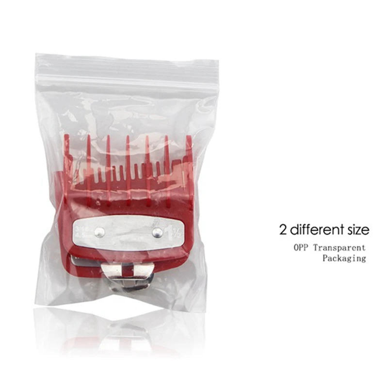 Juego de 2 peines guía para cortadora de pelo Wahl, protectores estándar, accesorios de repuesto de estilo recortador adjunto
