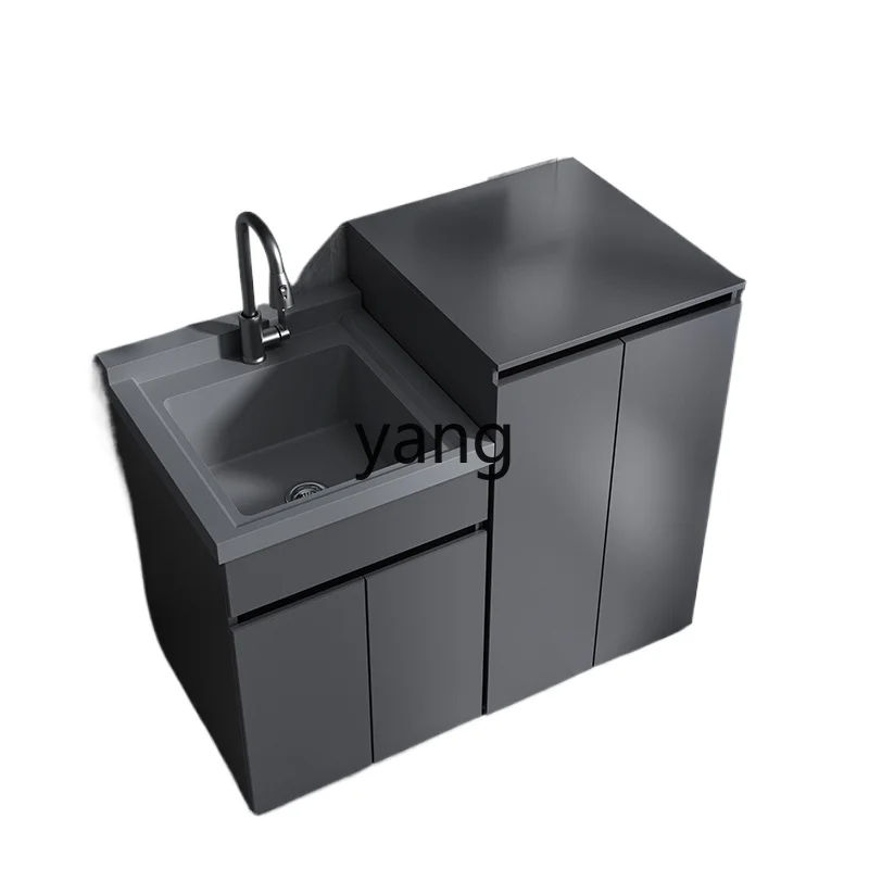 

CX laundry pool hand wash basin floor to ceiling outdoor bathroom cabinet washboard