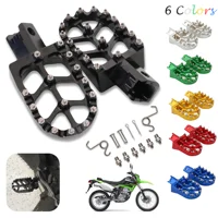 Estribos CNC universales para motocicleta HONDA CRF XR 50 70 110 M2R SDG DHZ SSR KAYO Pit Bike reposapiés colorido modificación del Motor