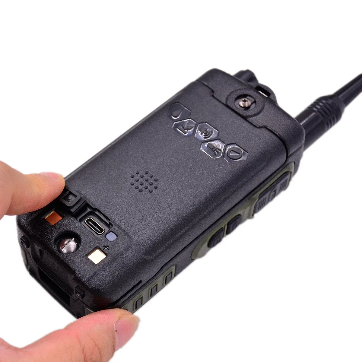 Baofeng-Walkie Talkie UV98 Pro, nuevo teclado impermeable IP68, Radio FM LED, comunicación inalámbrica para acampar al aire libre, policía de bomberos, 2022