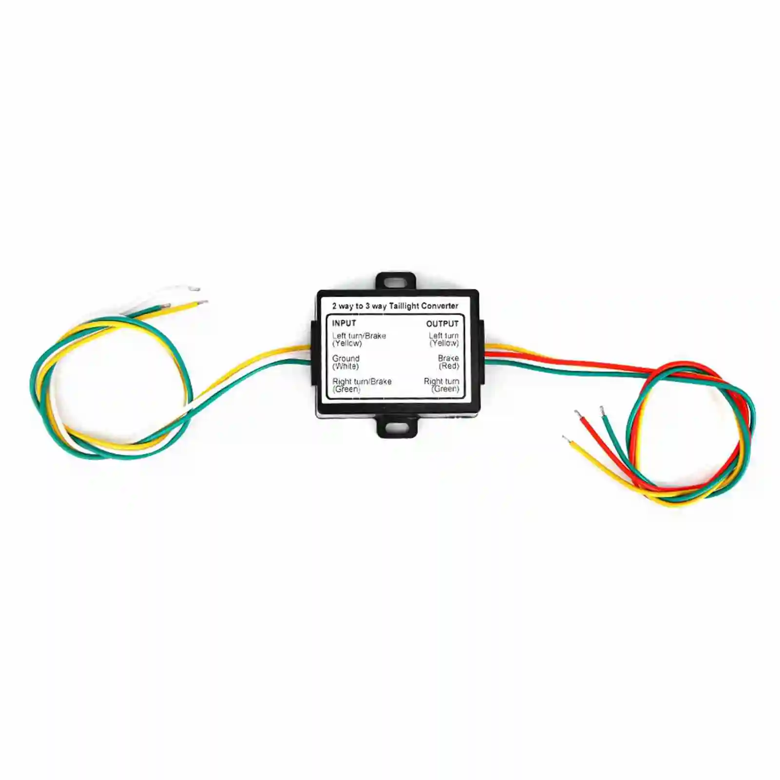 2-to-3 Wire Converter Trailer Accessory 2-to-3 Wire Splice Trailer Converter Electrical System Wire Harness Adapter US Type