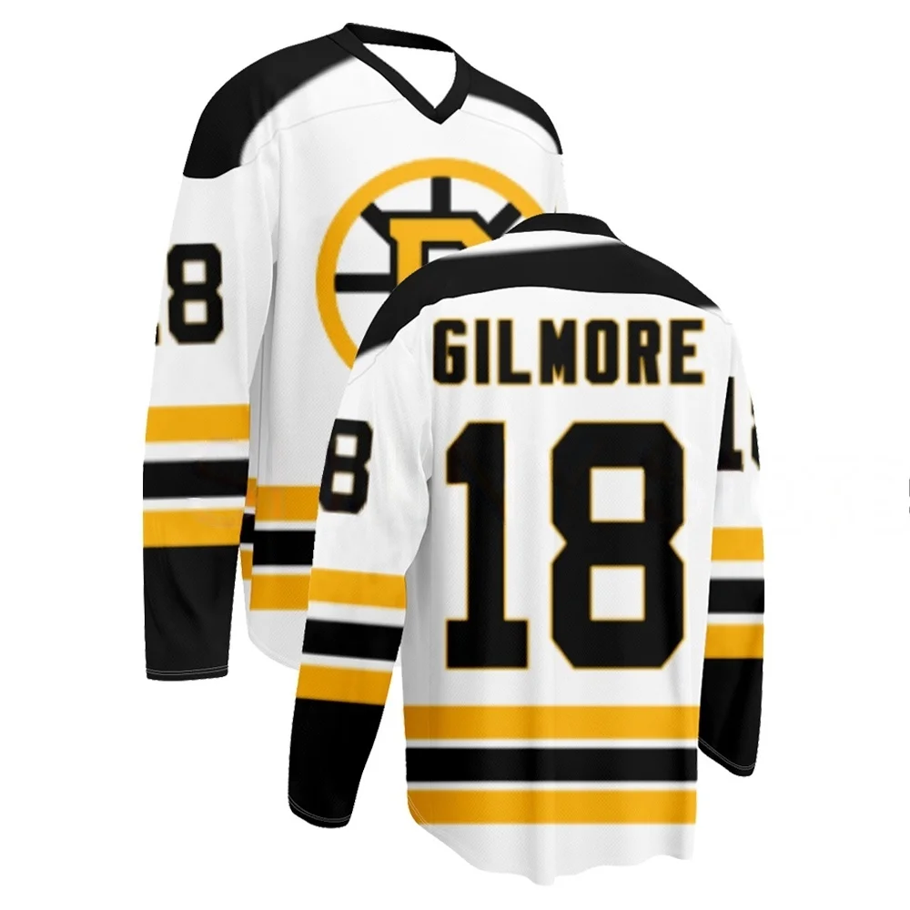 Camisa de Hóquei Happy Gilmore 2 (2026) - Nova Camiseta de Manga Longa com Gola V para Cosplay, Streetwear Feminino e Masculino