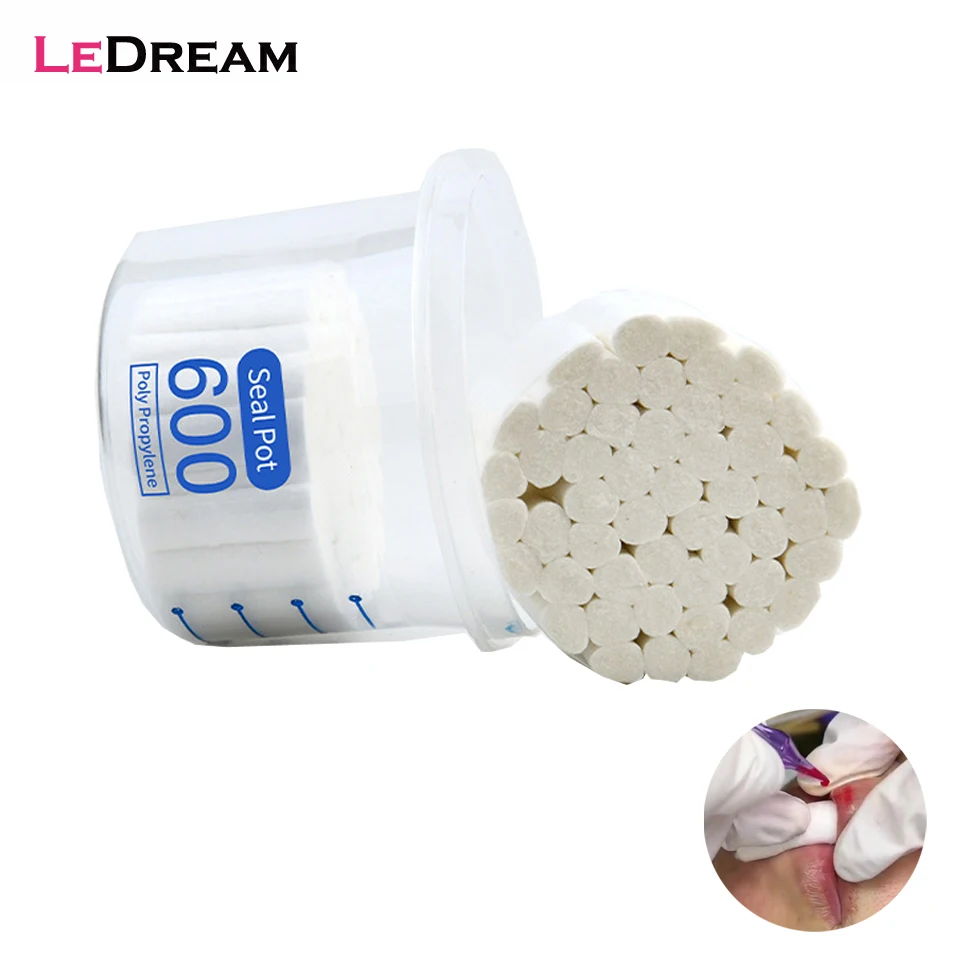 

100PCS/Pack Tattooed Lip Bandage Sticks Absorbent Cotton Isolation Gasket For Lip Permanent Microblading Makeup Tatu Accessory