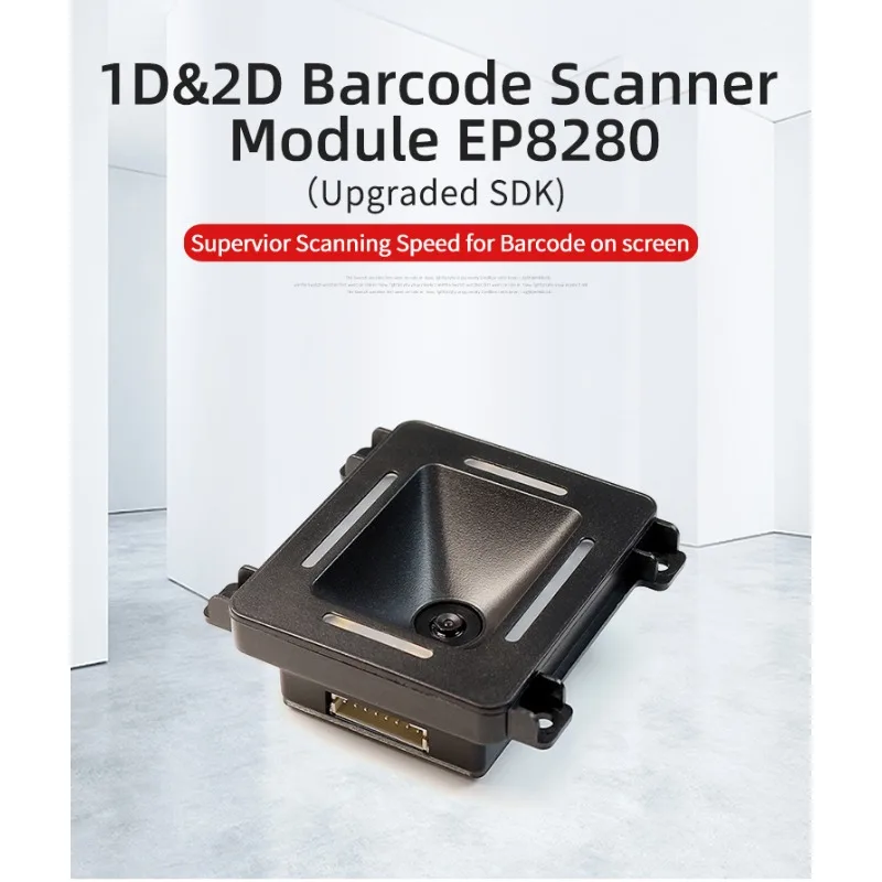 800*600 Cmos Embedded Barcodescanner Module 1d 2d Qr Scant Automatisch Barcodelezer W8280