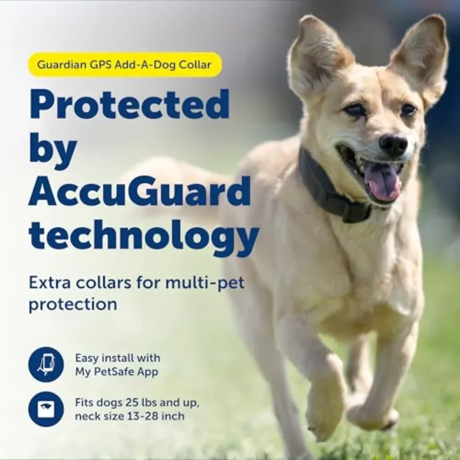 FurStarAdd-A-Dog Wireless Dog Add-On For Dogs Over 10lb Long Battery Life Reliable Technology Black