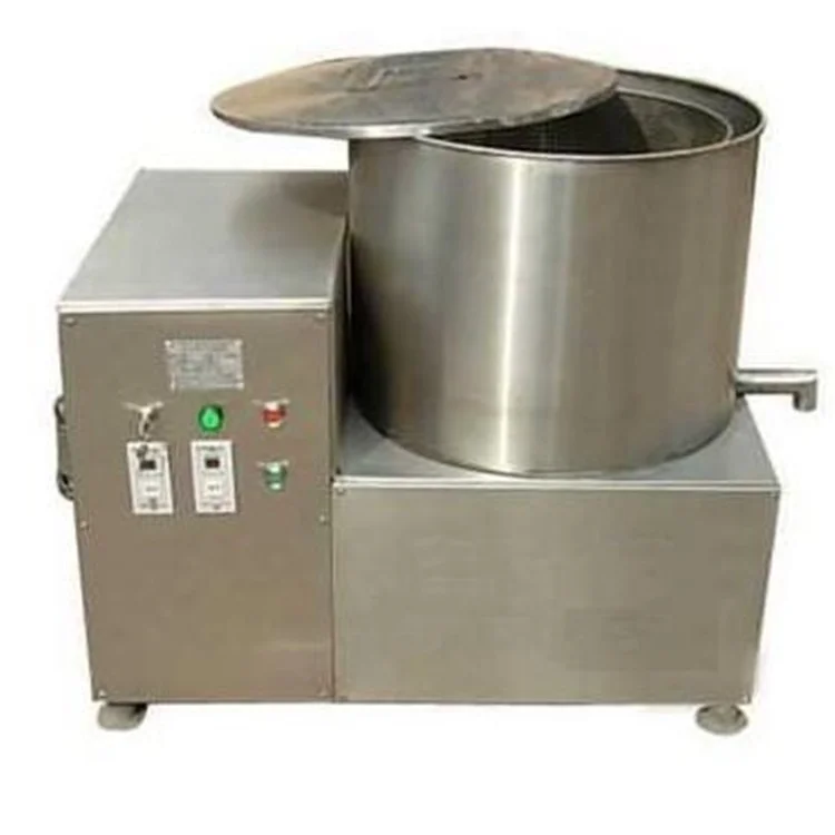 Small fried crispy potato chips french fries banana chips peanut deoiler deoiling machine Oil throwing machine for sale price