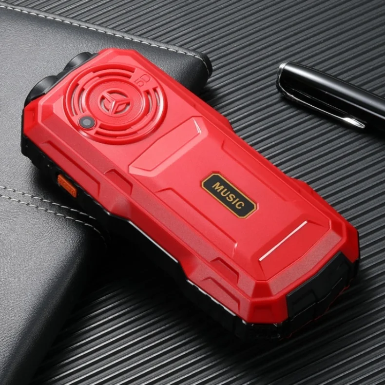 YEEMI Q5 4G Button Phone 2.4inches Dual SIM Card HD Call Camera FM LED Flashlight LTE Type-C Triple-proof Outdoor Mobile Phone
