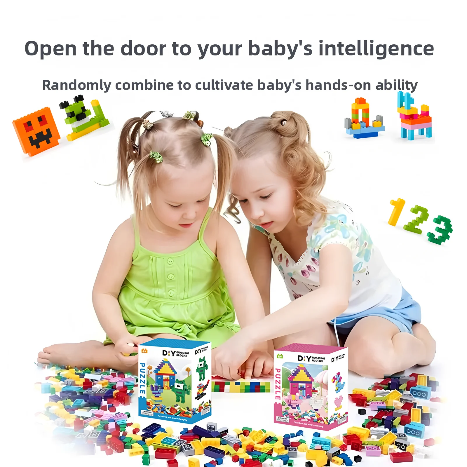 

Креативные строительные блоки своими руками, классический сборщик строительных блоков для города, подарки на день рождения для мальчиков и девочек, детское образование