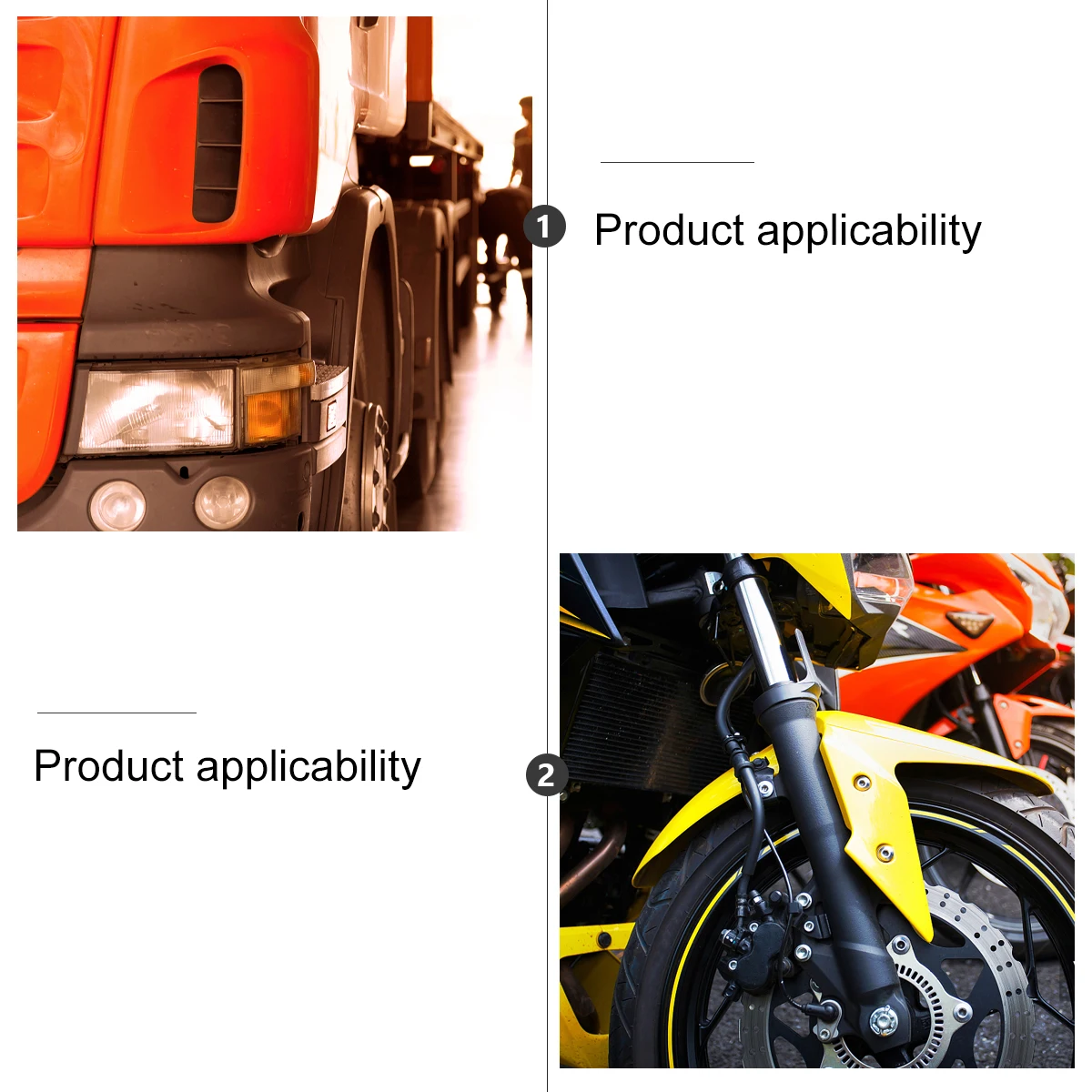 

2pcs Car Horn 12V Dual Tone Speaker Super Loud for Trucks Cars Motorcycles Scooters Truck Accessories