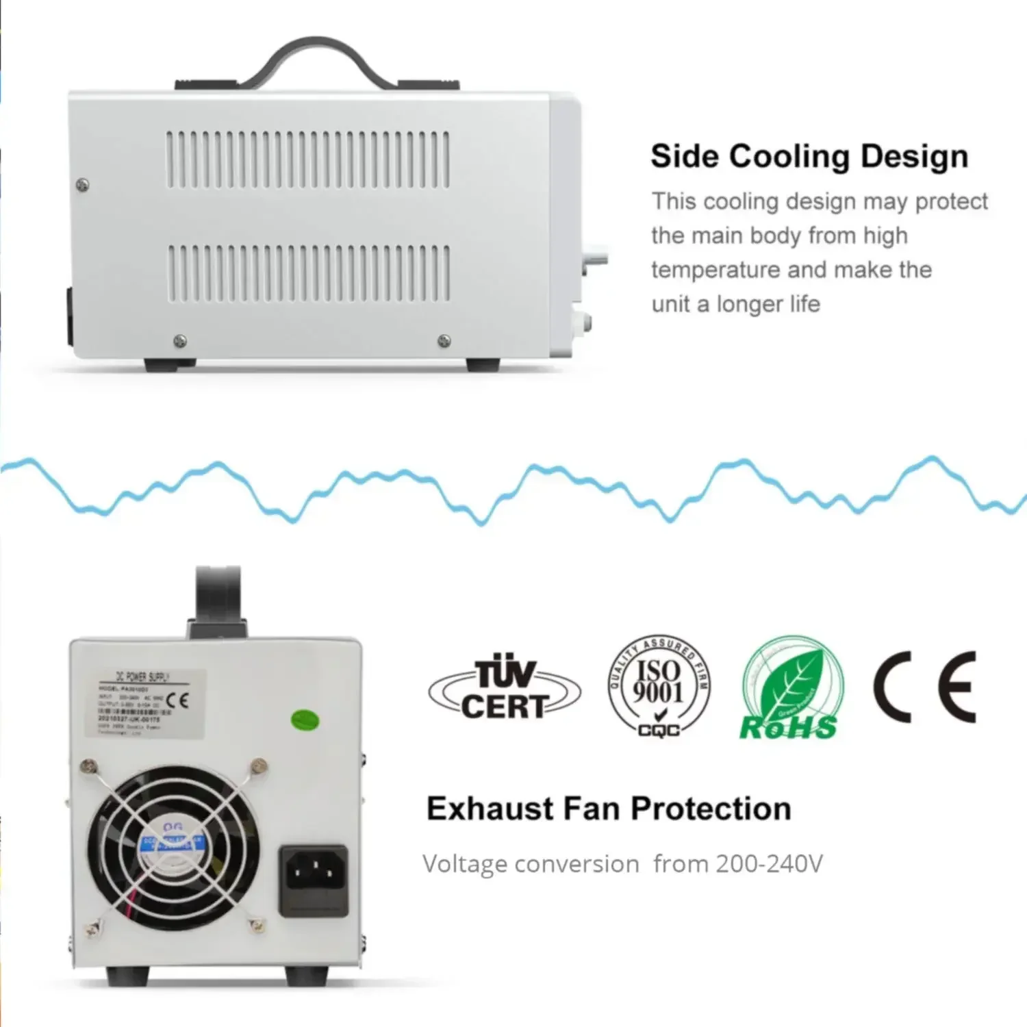 NEW 220V DC Laboratory 30V10A Regulated Lab Power Supply Adjustable 30V 10A Voltage Regulator Stabilizer Switching Bench