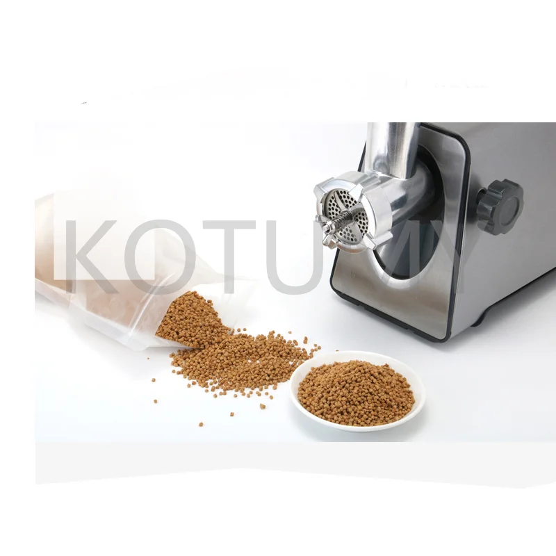 Electric Pet Dog Cat Feed Pellet Extruding Machine Chicken Bird Fish Feed Processing Machine Poultry Food Granulator Upgraded