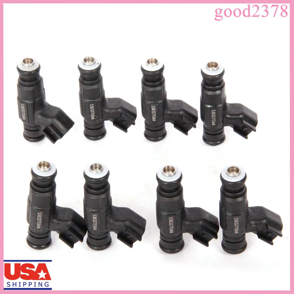 

8X FUEL INJECTORS FOR 2004-2008 DODGE RAM DURANDO HEMI 5.7L RAM1500 FLOW MATCHED