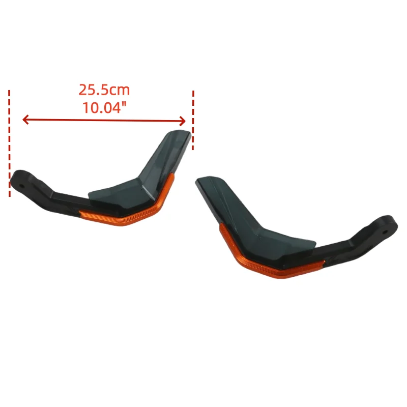 Protetor de para-brisa de motocicleta, proteção para as mãos, à prova de vento, para honda, yamaha, suzuki