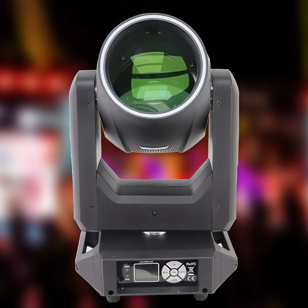 

295W Stage Light for DJ Disco Party Event 13 Colors 13 Gobos Rainbow Fog Prism Effect DMX512 Sound Auto Master Slave 24CH IP20