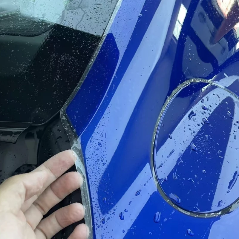 طبقة حماية طلاء PPF فائقة مسعور من مادة البولي يوريثان الحراري للسيارة، شفاء ذاتي، مقاوم للأشعة فوق البنفسجية، لمعان مضاد للخدش، لا اصفرار للجسم
