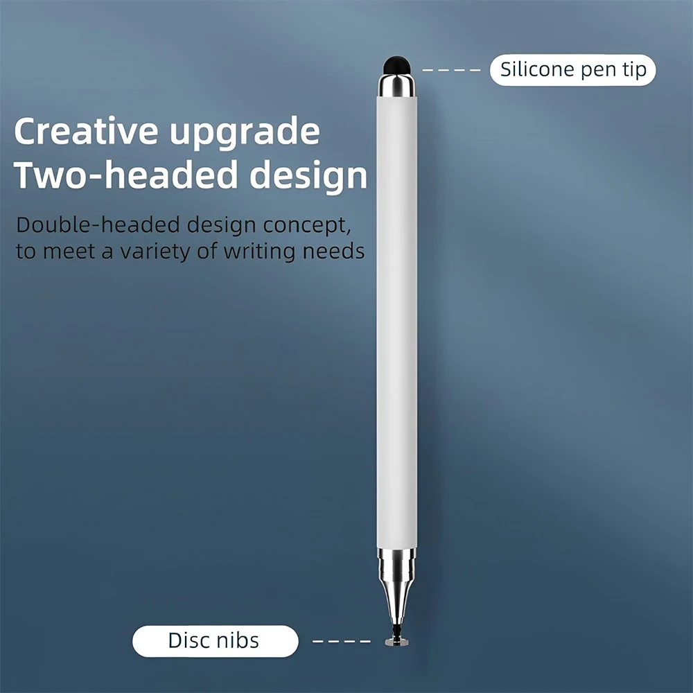 2-in-1 Stylus Pen for Touch Screen, High Precision and Sensitivity, Universal Stylus Pen for IPhone/iPad/Android Tablets