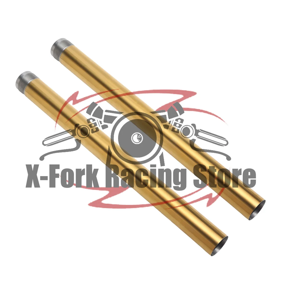 

Front Fork Inner Tubes Fork Pipes Pair For BMW S1000RR K46 2008-2018 2012 2013 2014 15 16 17 Brake Suspension Shock Bar 46x522mm