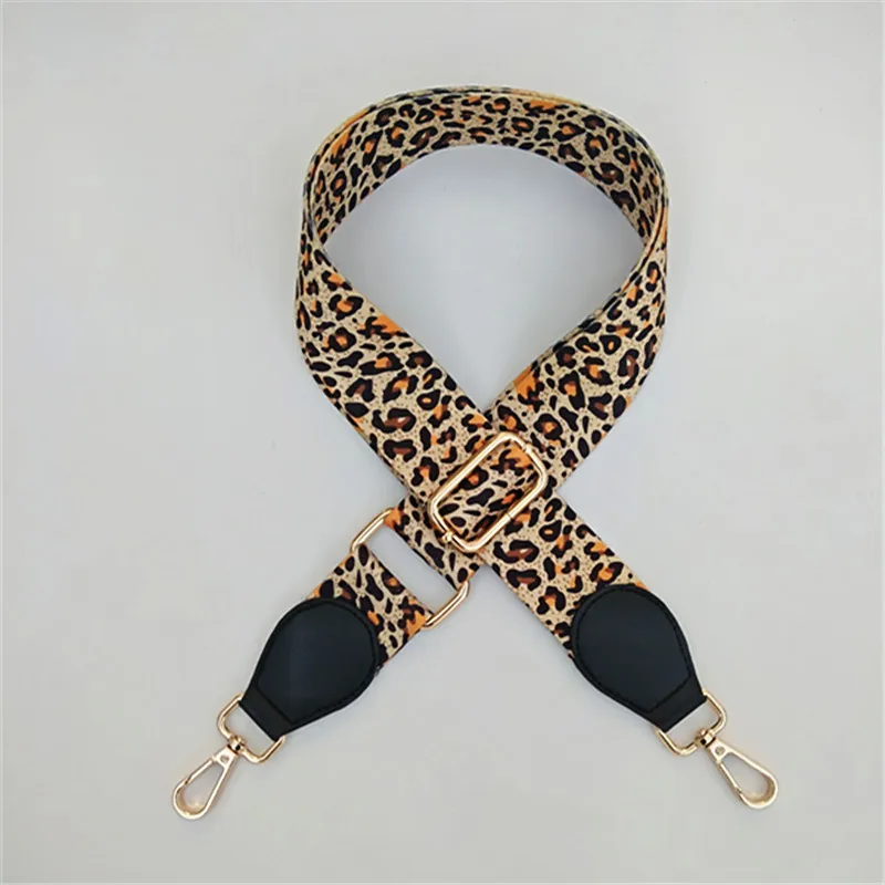 Women\'s Bag Strap with Leather Variety of Styles Accessories for Handbags New Leopard Shoulder Belt