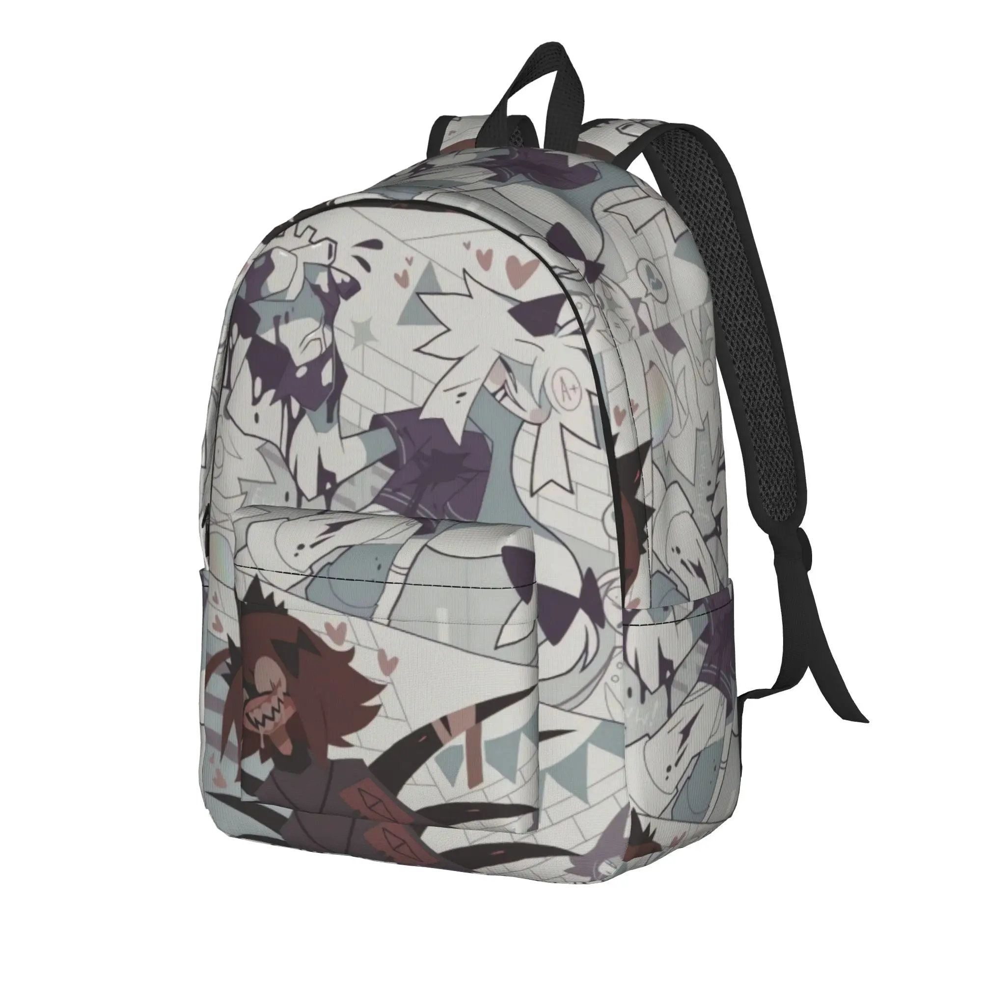 Fundamental Paper Education Backpack  Workout Backpacks Men Stylish School Bags Colorful Breathable Rucksack