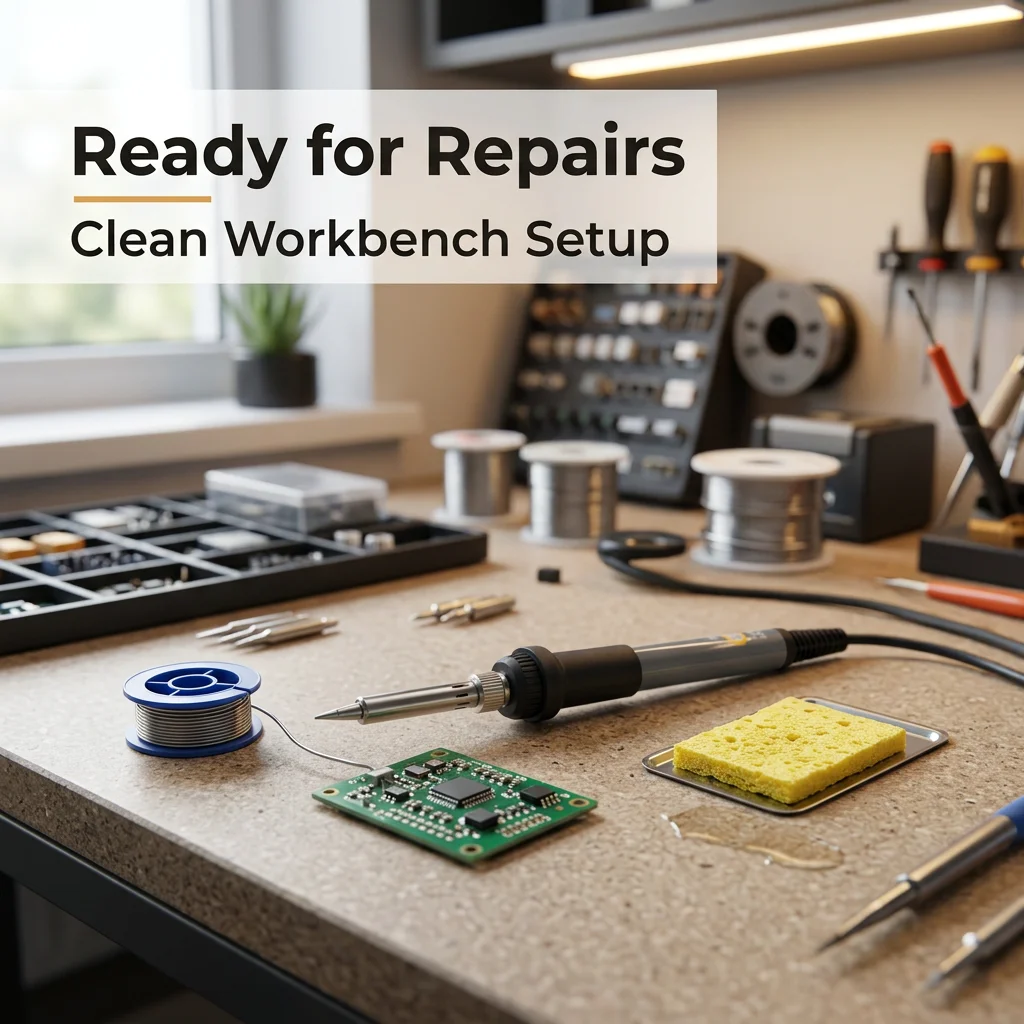 60W soldeerbout met regelbare  - Diy Electronics Desk recensie en prijs
