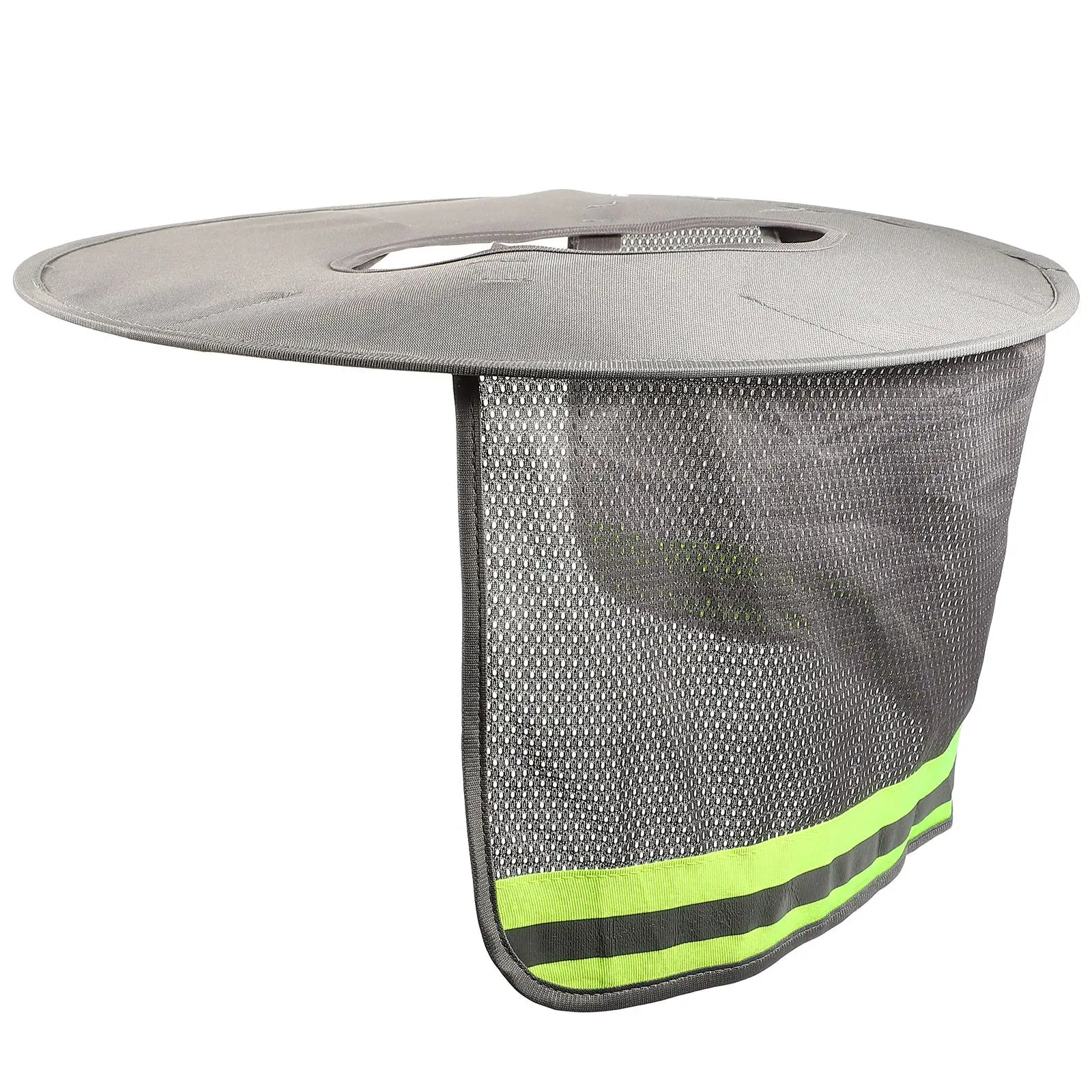 Brim Visor Hat Cover Goggles Hardhat Shade Grey Reflective Safety Neck Man