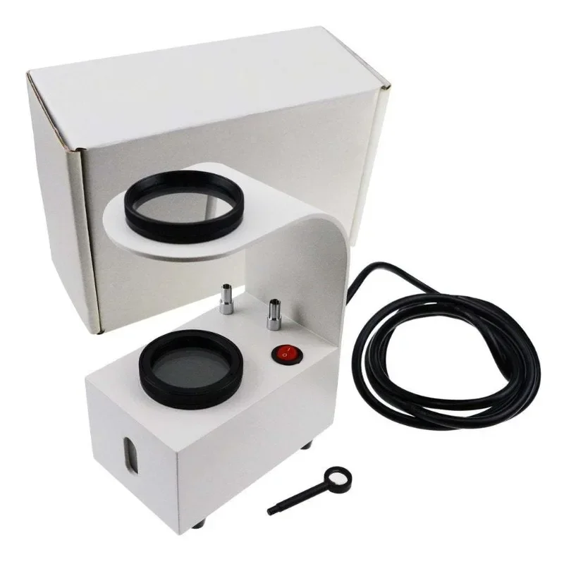 Benchtop polarizer - magnifying glass identification jewelry stone tools instrument polarizing interference ball