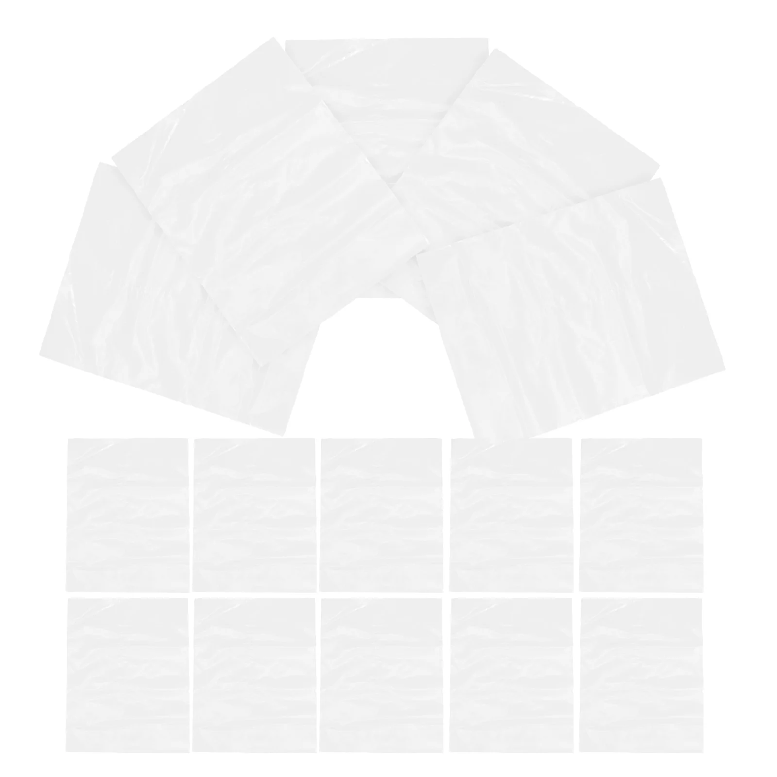 50 Pcs Bouquet Fresh-keeping Bag Flower Bags for Bouquets Packaging Sleeves Water Retainer Flowers Pe Shopping Package