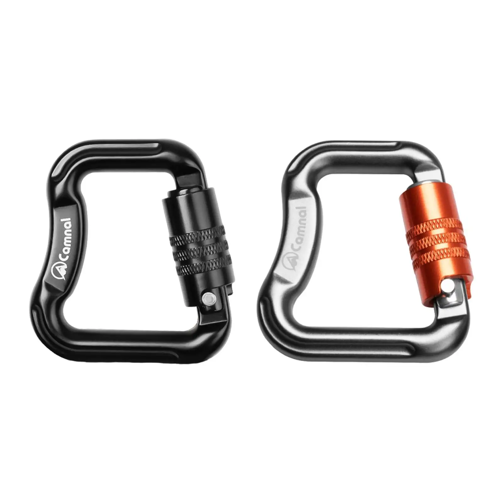 

Rock Climbing Carabiner Paraglider Locking Carabiner Compact Heavy Duty Hardware Gear for Camping Hammock Paragliding Outdoor