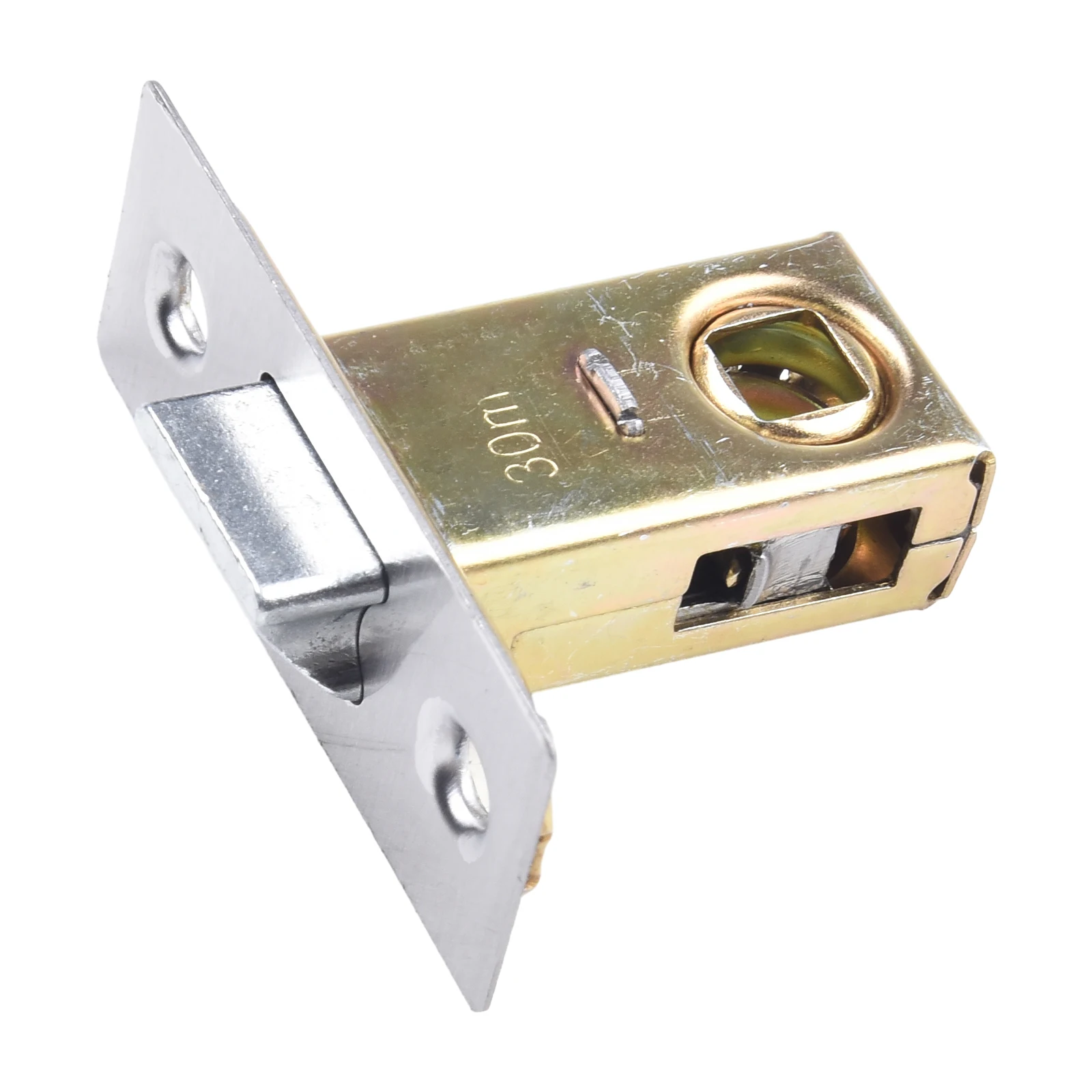 Internal Door Flat for tubular Mortice Latch Zinc Alloy Build Reversible Functionality Supports Bolt Through Door Lever