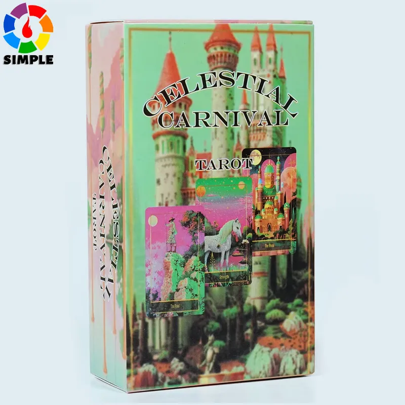 

Celestial Carnival Tarot Deck Complete Tarot With 78 Cards