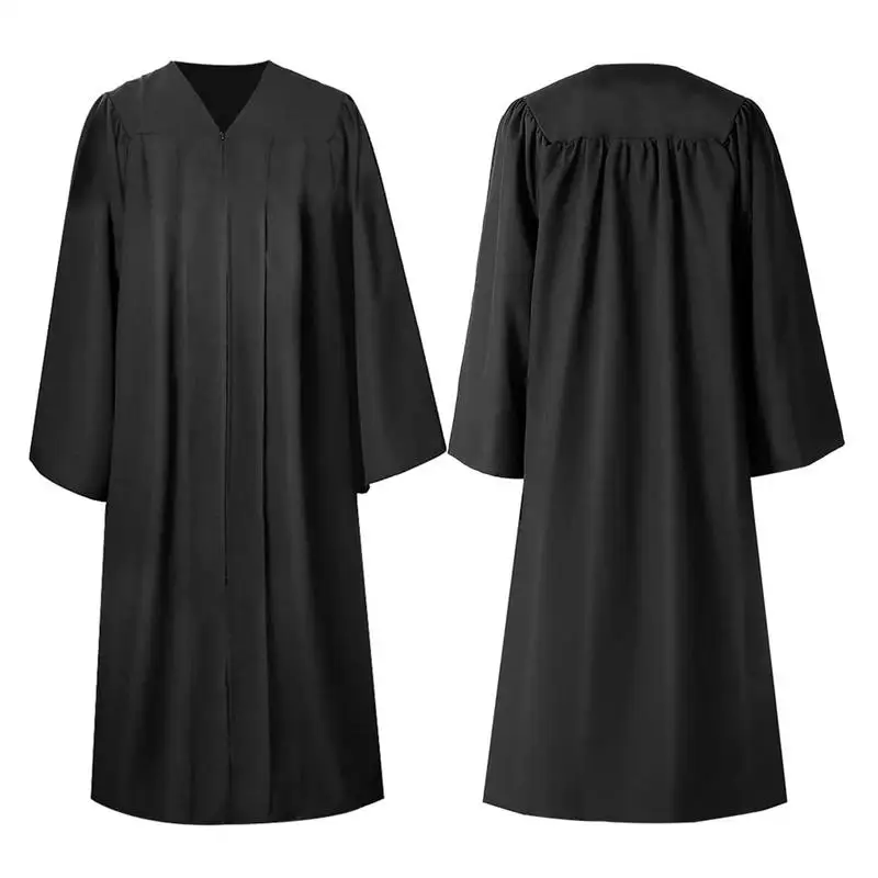 2023 Abschluss kleid und Mütze mit Quaste Unisex akademische Mütze und Kleid High School University Abschluss feier