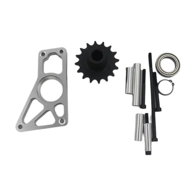 جديد لهوندا CT 70 & Z50 نمط دراجة درب صغيرة المحور الخلفي مكبح قرصي تعديل قوس المحرك #6