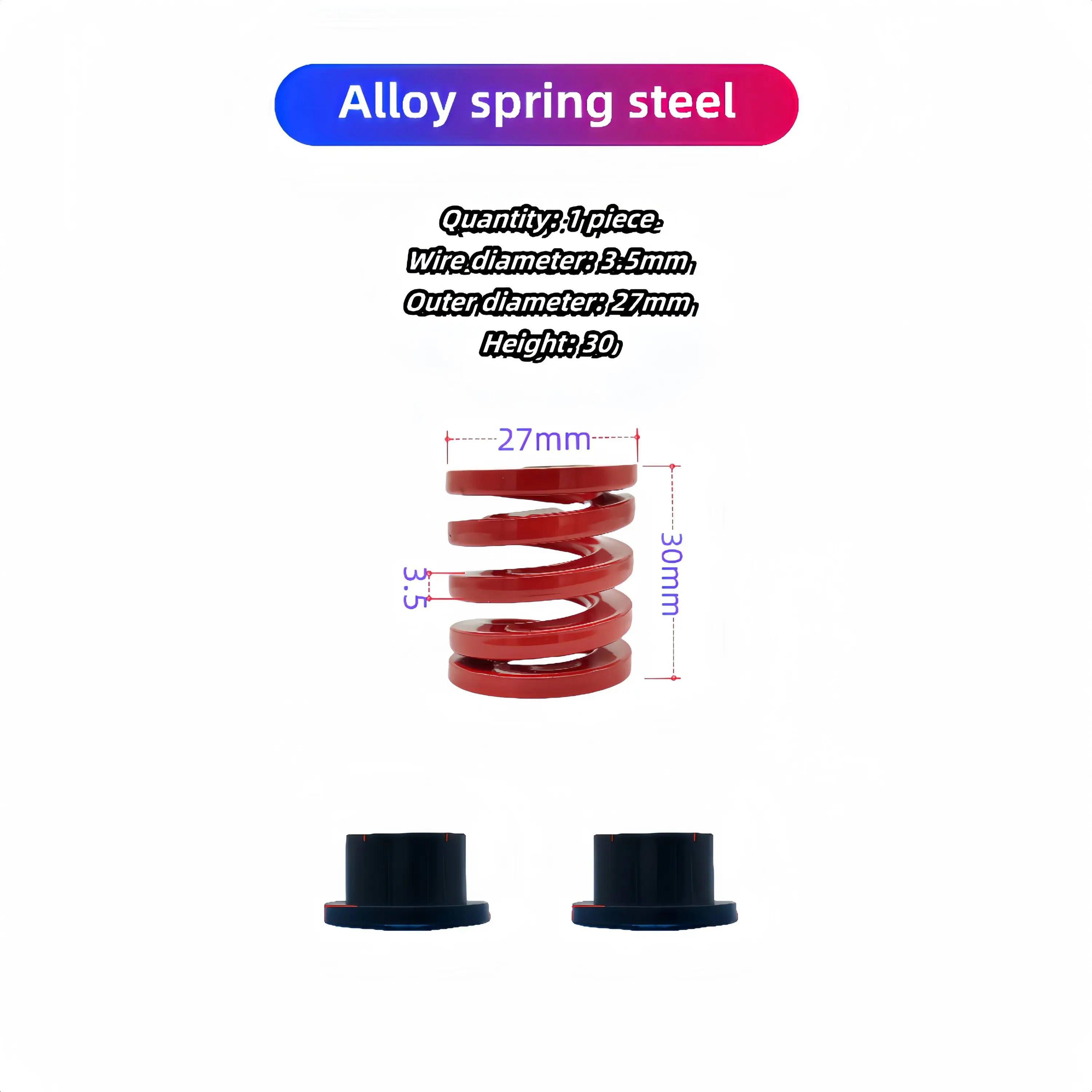 SimRuito Elastomers Highly Durable Brake Rubber Racing simulation HE PRO pedals modified damping rubber tube spring element