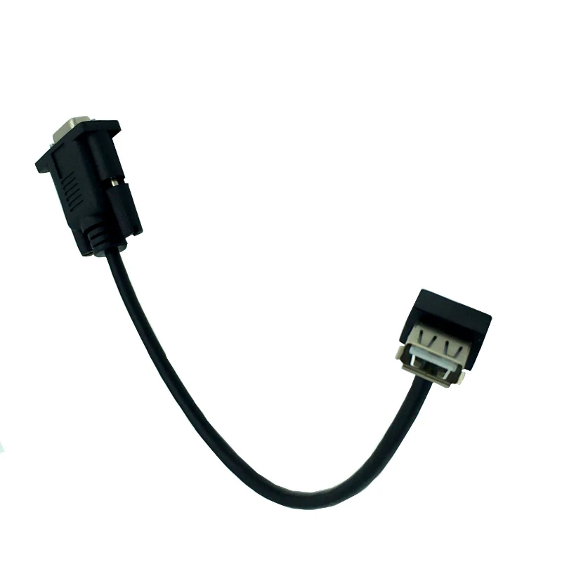 9-polige DB9-Buchse zu USB 2.0-Buchse Adapter kabel RS232 USB-Konvertierungs leitung DB9 zu USB 2,0 Kabel anschluss RS232 9p USB-Kabel DB9 – Detail 2