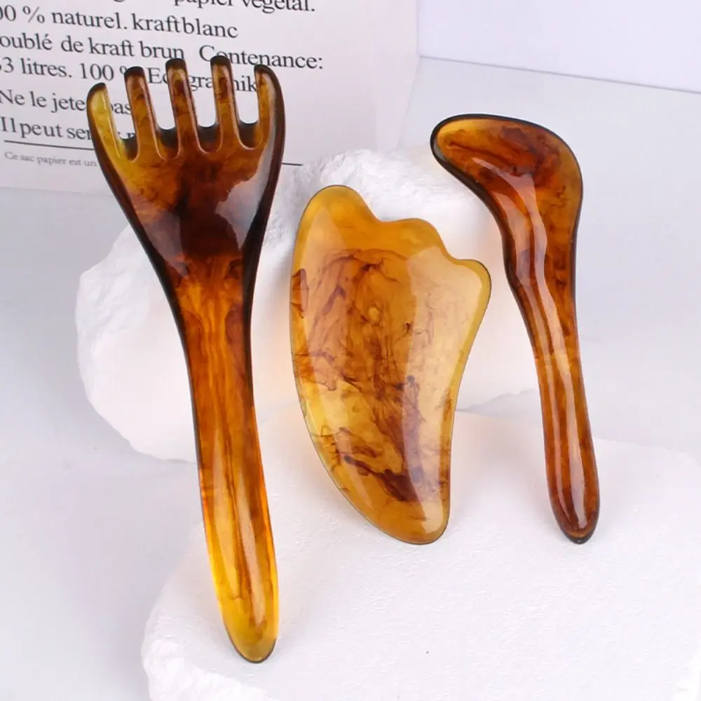 

Массажер-палка, инструмент для ухода за кожей, смола для тела, красивая красота, массажер для лица, доска Гуа Ша, скребок для лица, массажная расческа