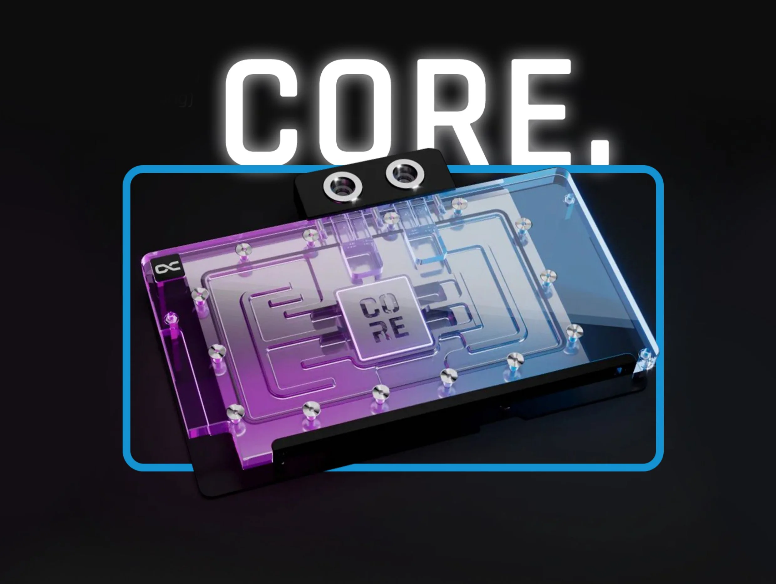 

Alphacool Core GPU Water Block for Asus TUF Gaming GeForce RTX 5070 Ti/5080 OC Card with Backplate - GPU Cooler