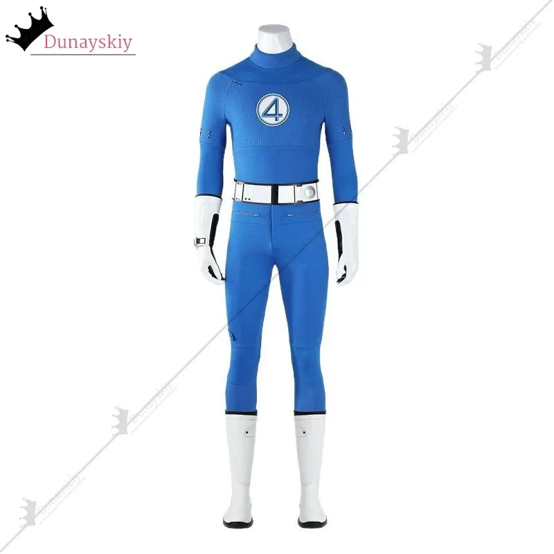 Adult Child Movie Fantastic Cosplay Four Costume Hero Party Bodysuit Jumpsuit Shoes Anime Halloween Carnival Suit Role-playing