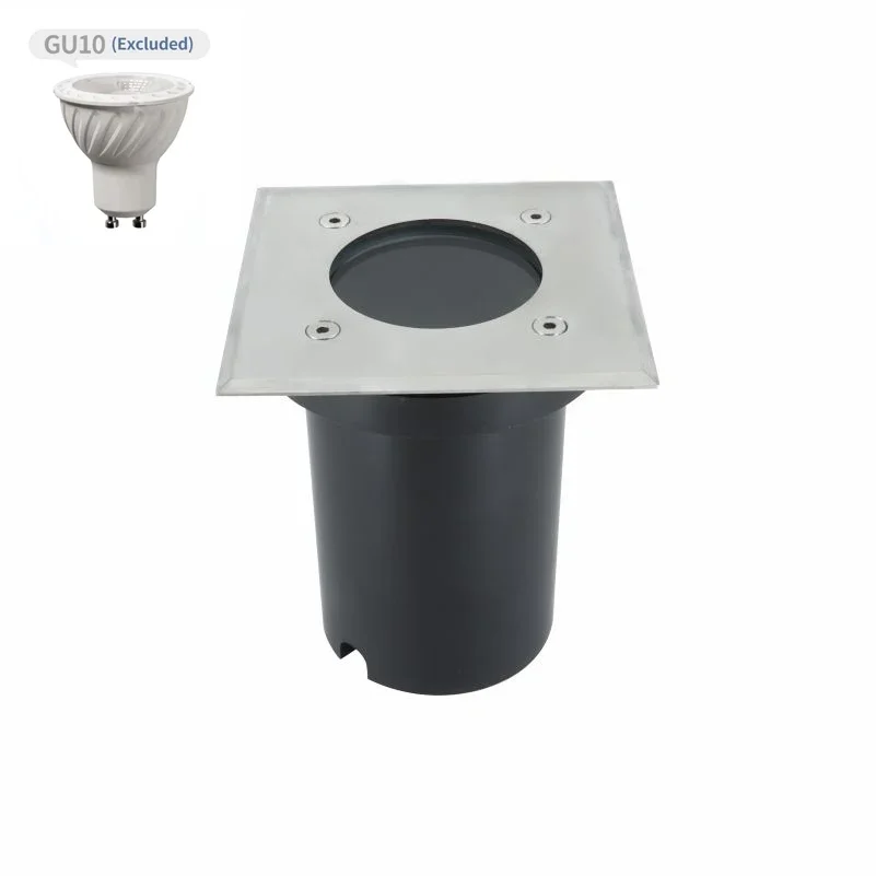 GU10 LED مصباح تحت الأرض مصباح أرضي في الهواء الطلق الأرض بقعة المشهد حديقة مسار دفن مصباح ل gu10 لمبة الغلاف #3