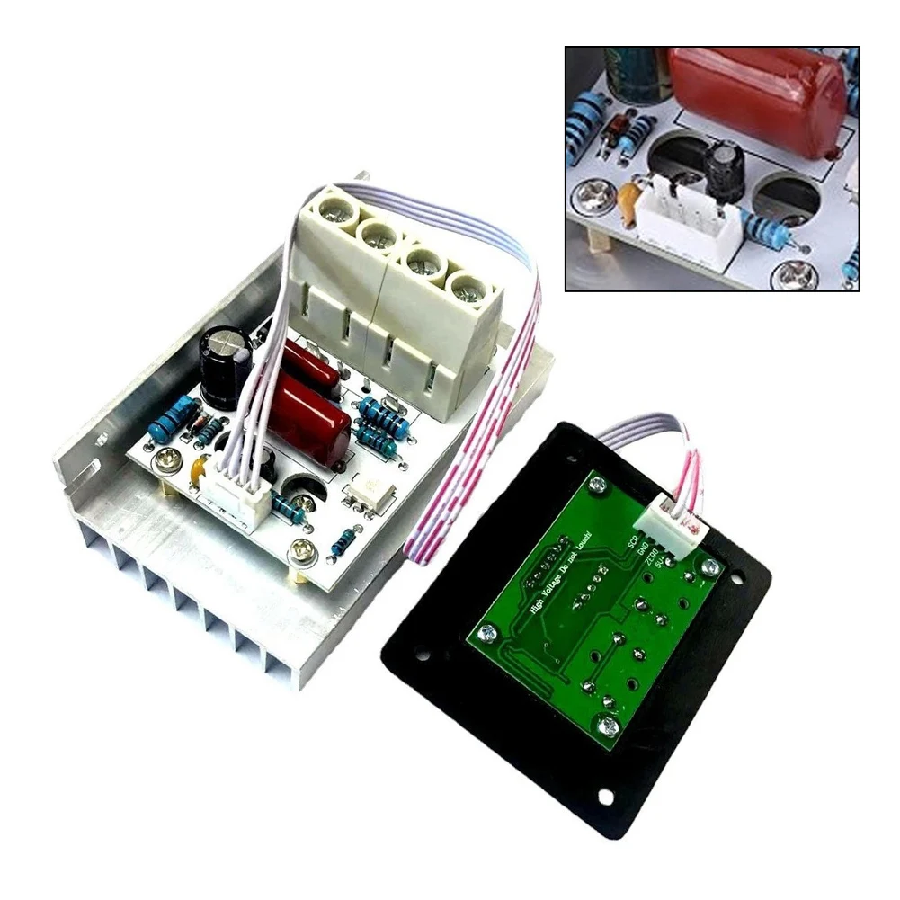 AC220V 10000W SCR Digital Thyristor Electronic Dimmer With Panel Digital Voltage Regulator For Electric Stove Light Dimmer