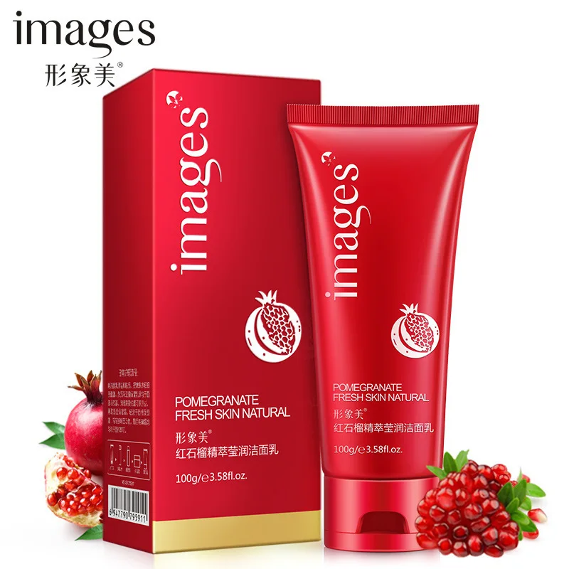 Beauty Pomegranate Moisturizing Cleanser Plant essence Personal Care Acne Removing Facial Cleanser Series Facial Cleanser